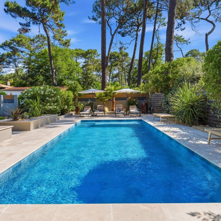 Villa esprit lodge au Pyla-sur-Mer avec piscine, 150m plage - Villa Fronte Spiaggia - 23