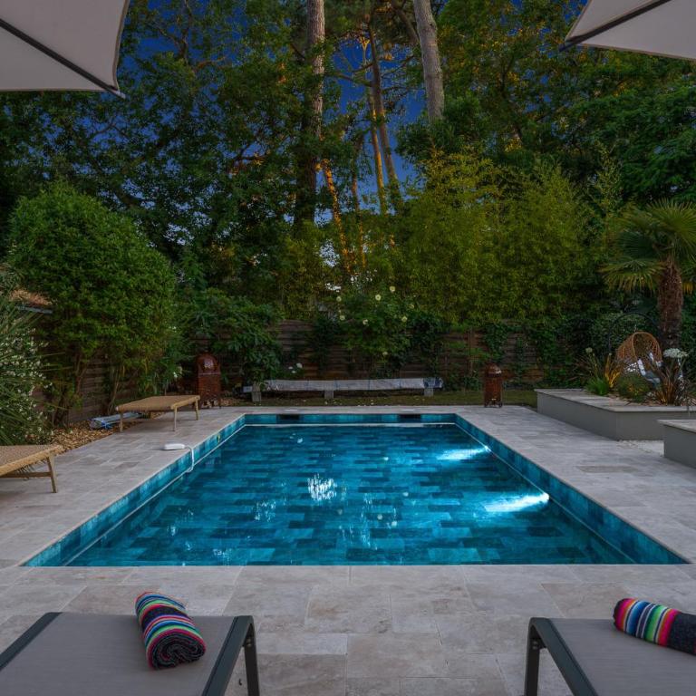 Villa esprit lodge au Pyla-sur-Mer avec piscine, 150m plage - Villa Fronte Spiaggia - 46