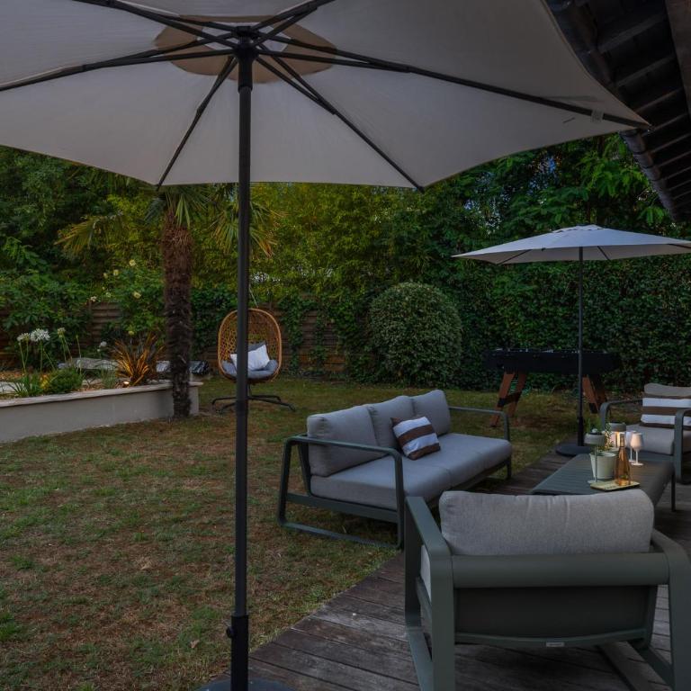 Villa esprit lodge au Pyla-sur-Mer avec piscine, 150m plage - Villa Fronte Spiaggia - 57