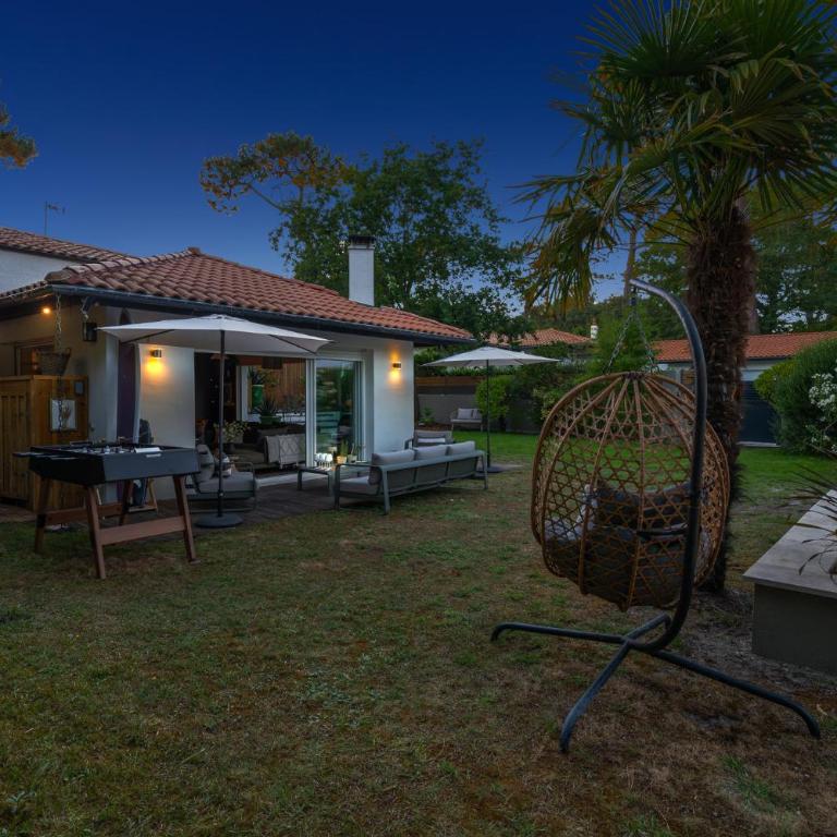 Villa esprit lodge au Pyla-sur-Mer avec piscine, 150m plage - Villa Fronte Spiaggia - 60