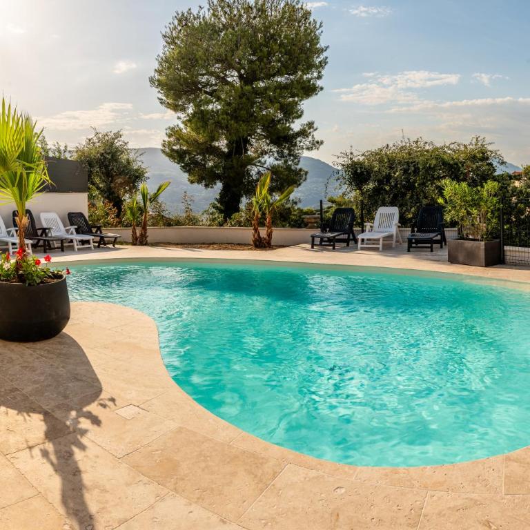 Villa Columbia - Pool & Mountain View - Villa avec Piscine Privée - 1