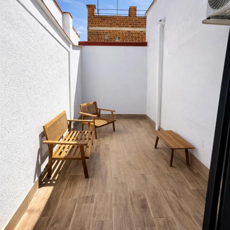 Apartamentos cerca de Las Ventas - Apartment mit 2 Schlafzimmern und Terrasse - 22