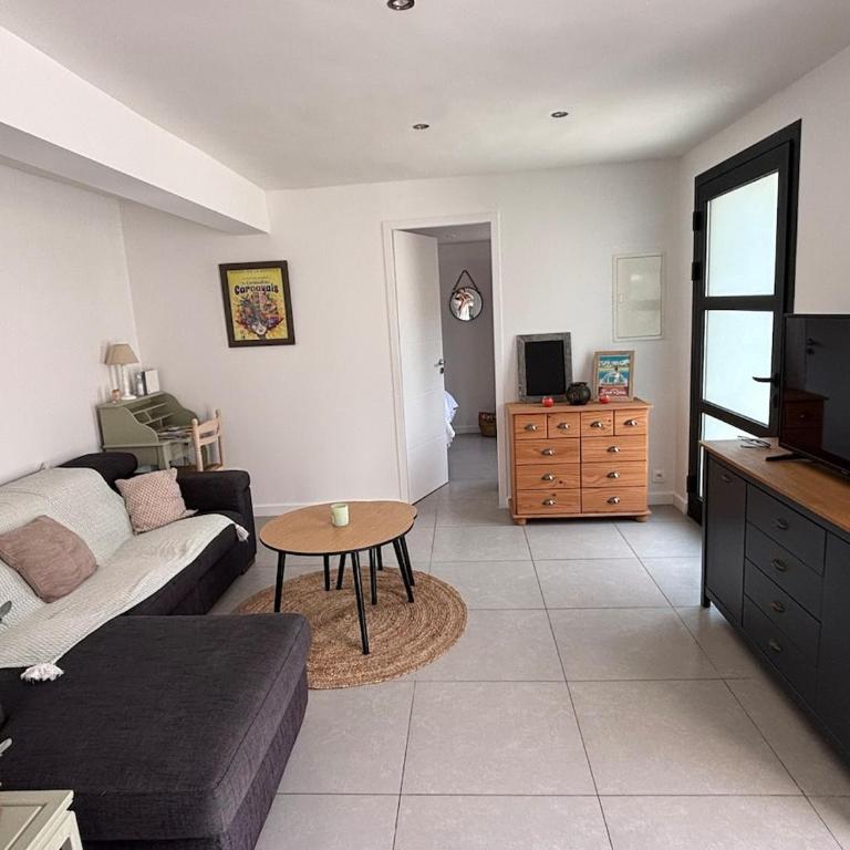 Appartement 3 chambres dans villa, jardin et piscine privatifs - Appartement 3 Chambres - 38