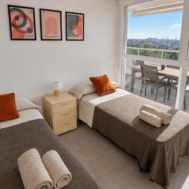 Gran Canet vistas mar y montaña - Apartamento de 2 dormitorios con terraza y vistas al mar - 9