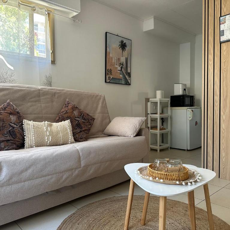 Studio cosy terrasse front mer - Appartement 1 Chambre - 9