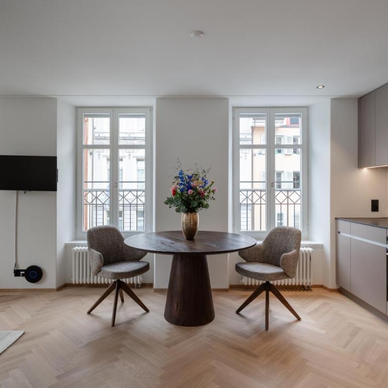 ODA Suites - self check-in apartments, old town - Deluxe Apartment mit 1 Schlafzimmer und Stadtblick - 4