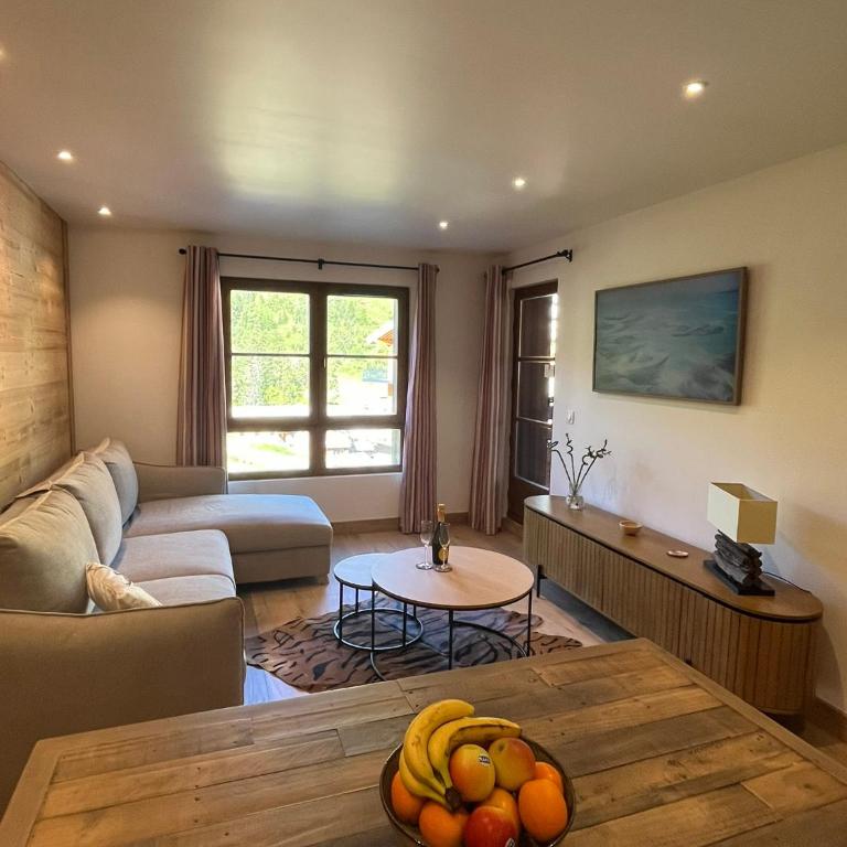 Ski In-Ski Out Luxe Chalet Apartment in Arc 1950 - Newly Renovated - Apartment mit 2 Schlafzimmern - 4