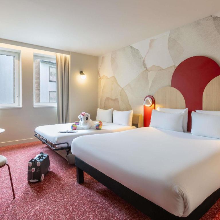 Ibis Styles Strasbourg Centre République - Chambre Lit Queen-Size Confort avec Canapé-Lit - 1