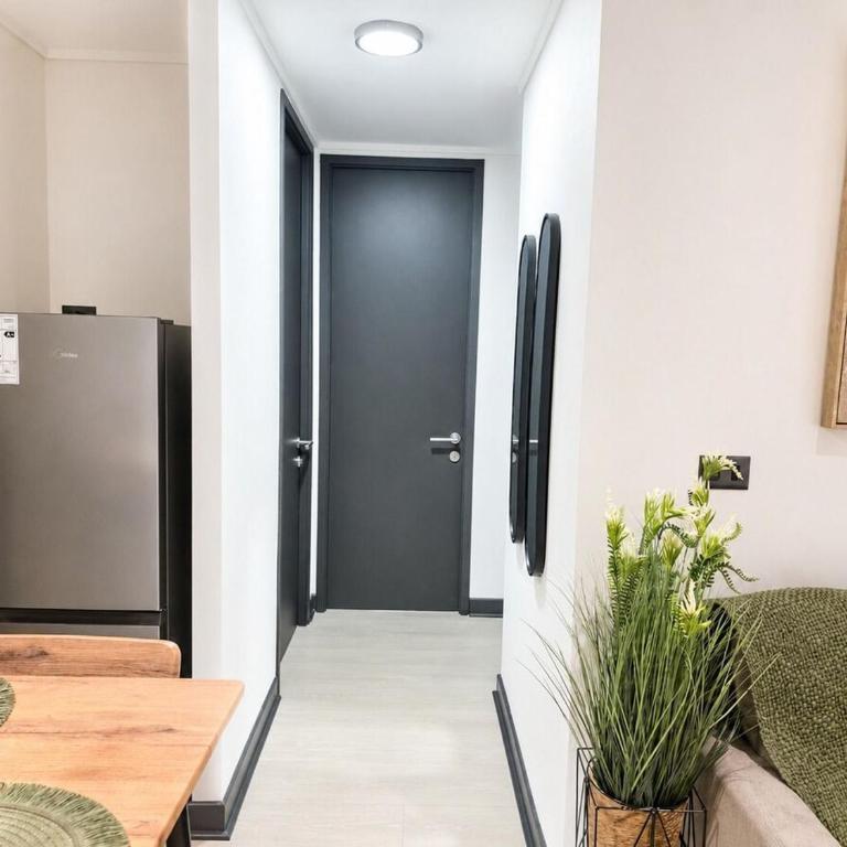 Depto Moderno 2D, a pasos del Metro Ñuble con Piscina & Coworking - Two-Bedroom Apartment - 29