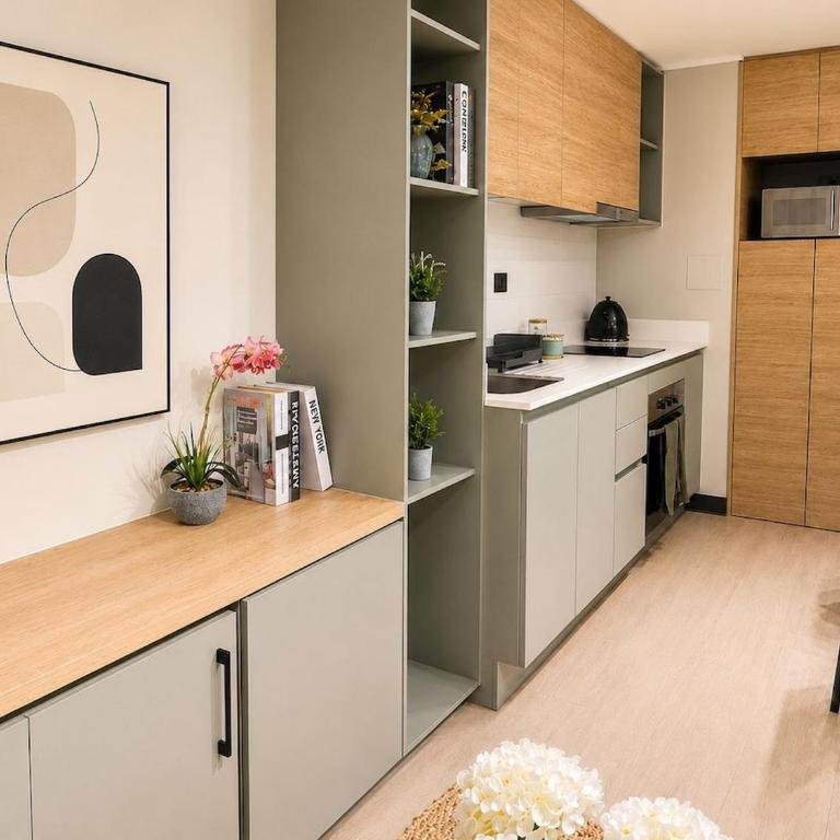Depto Moderno 2D, a pasos del Metro Ñuble con Piscina & Coworking - Two-Bedroom Apartment - 31