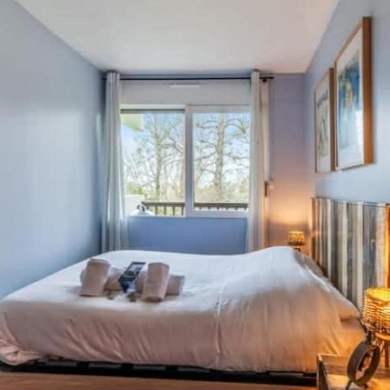 Swimming pool and view in Trouville-sur-Mer - Apartment - 3