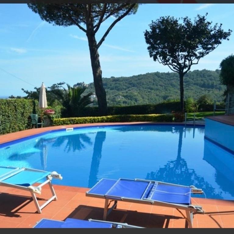 Rappallina Bilocale vista mare con piscina - Appartement 1 Chambre - 9