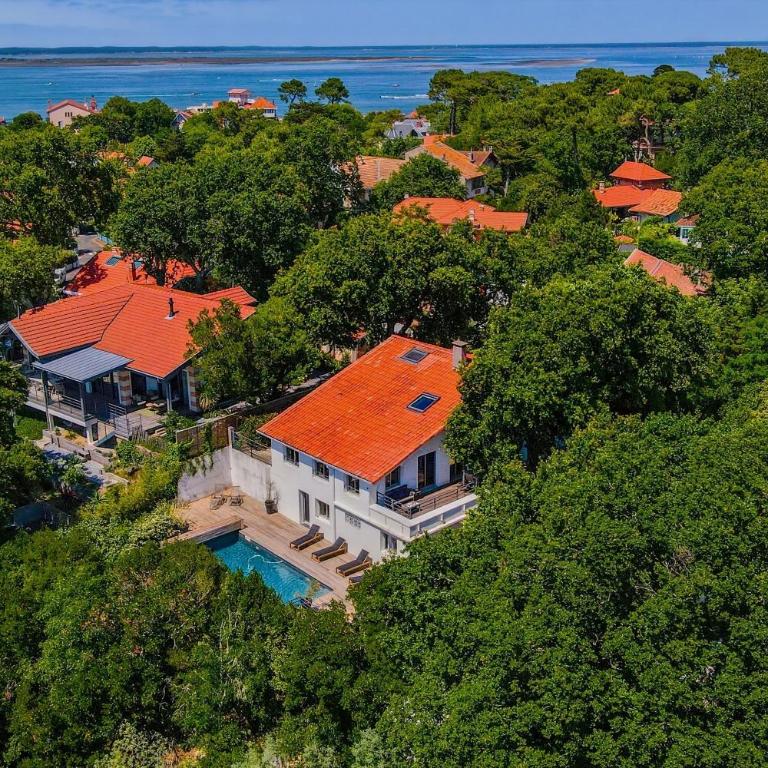 La Vigie du Bassin - En ville d'hiver avec piscine privée - Maison de Vacances - 18