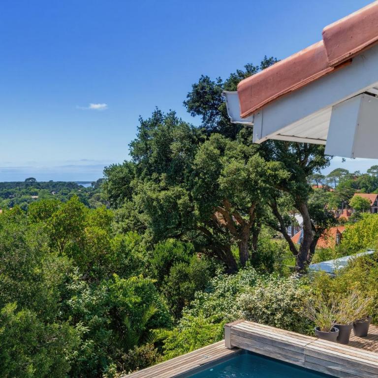 La Vigie du Bassin - En ville d'hiver avec piscine privée - Maison de Vacances - 22