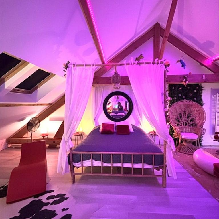 Suite Romantique 45m2-Amiens Centre-SPA & Parking - Apartment mit 1 Schlafzimmer - 6