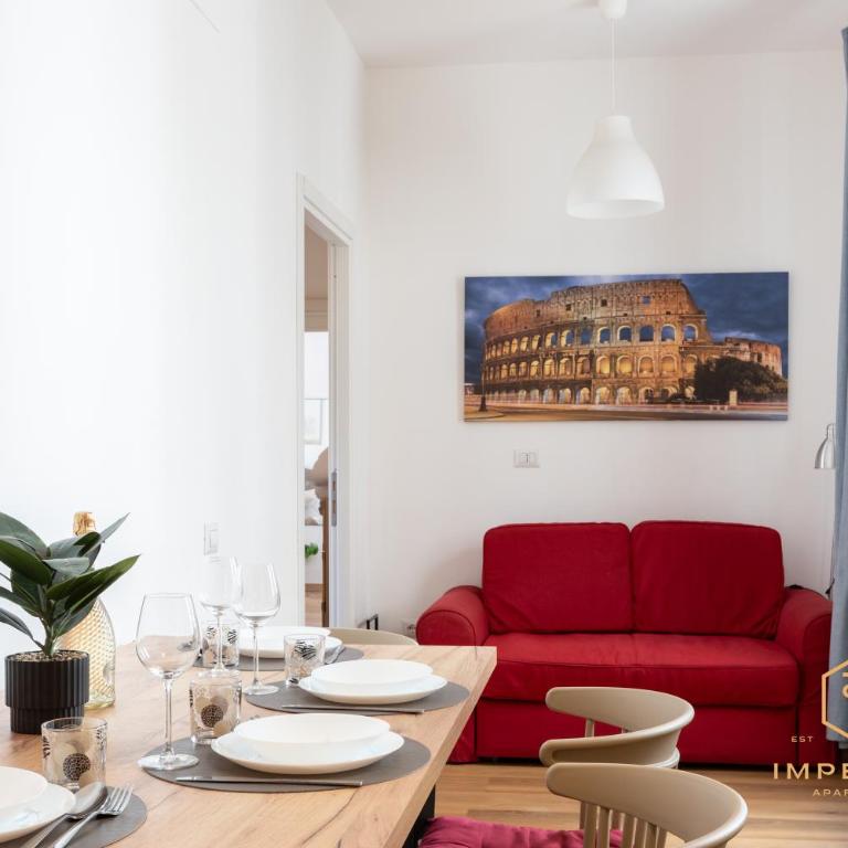 Imperium Testaccio Retreat - up to 7 pax, 2 balconies, 15 min to trastevere and metro station - Apartamento Deluxe de 2 dormitorios con balcón - 37