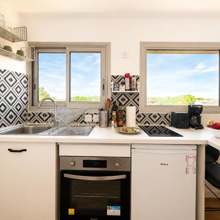 " Rooftop Barcelone " Terrasse - Wifi - TV - Apartamento de 1 dormitorio - 7