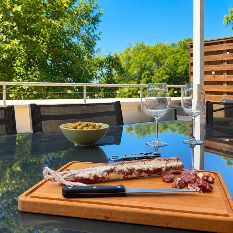 " Rooftop Barcelone " Terrasse - Wifi - TV - Apartamento de 1 dormitorio - 13