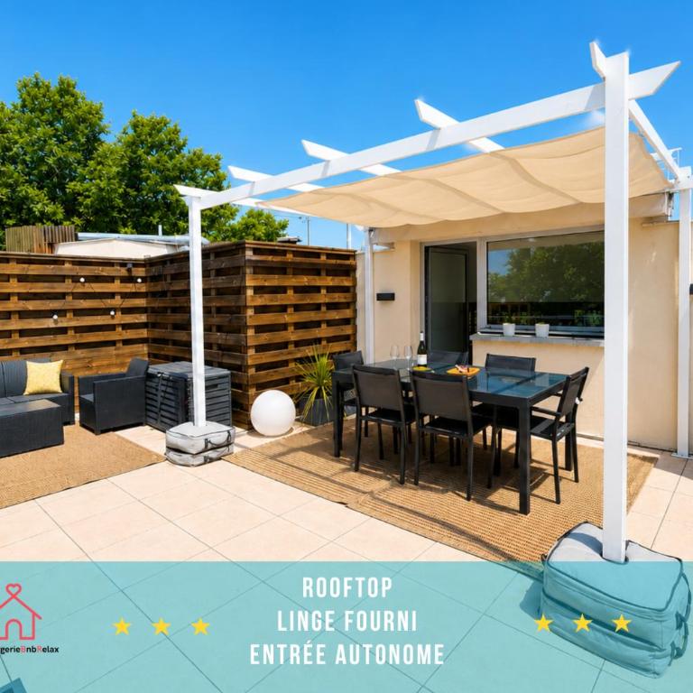 " Rooftop Barcelone " Terrasse - Wifi - TV - Apartamento de 1 dormitorio - 1