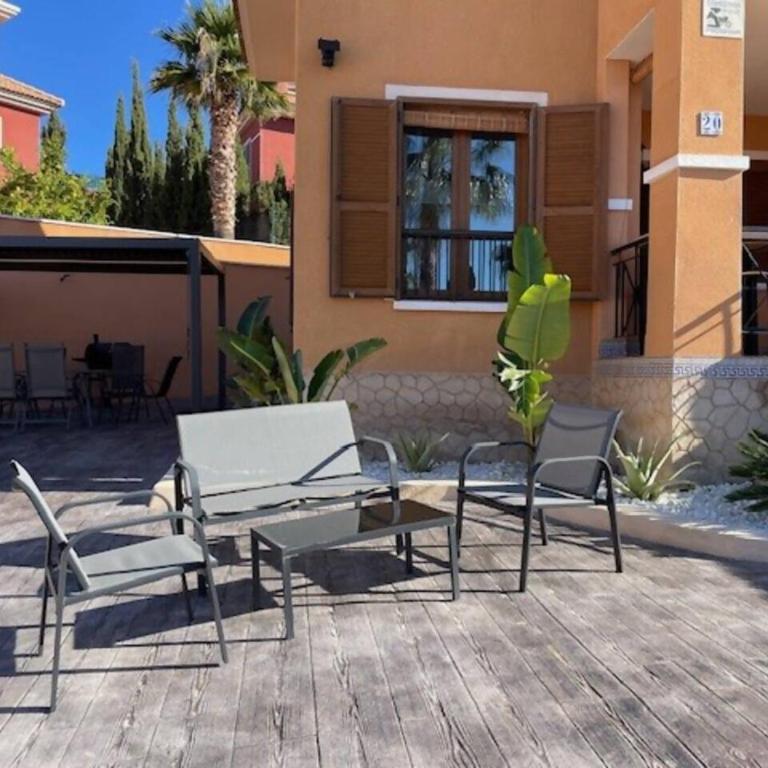 VillaSaona piscina terraza cerca de Benidorm 6 PAX - Casa Unifamiliar de 3 dormitorios - 4