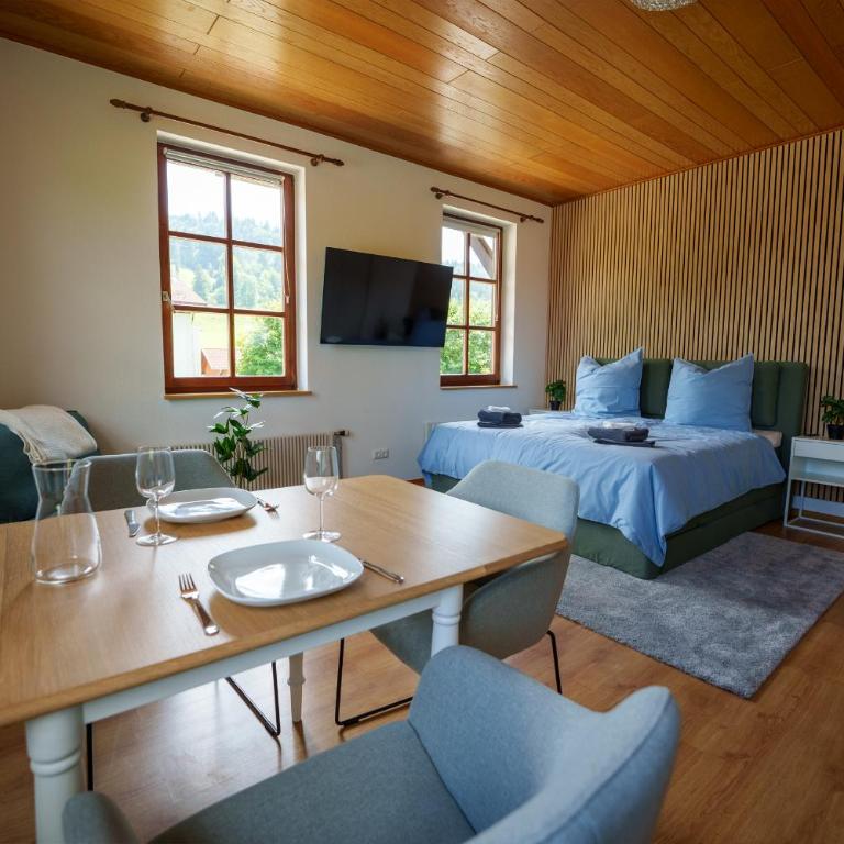 Direkt am Wanderweg, Ferienwohnung im Allgäu nahe Oberstaufen - Classic Apartment - 2