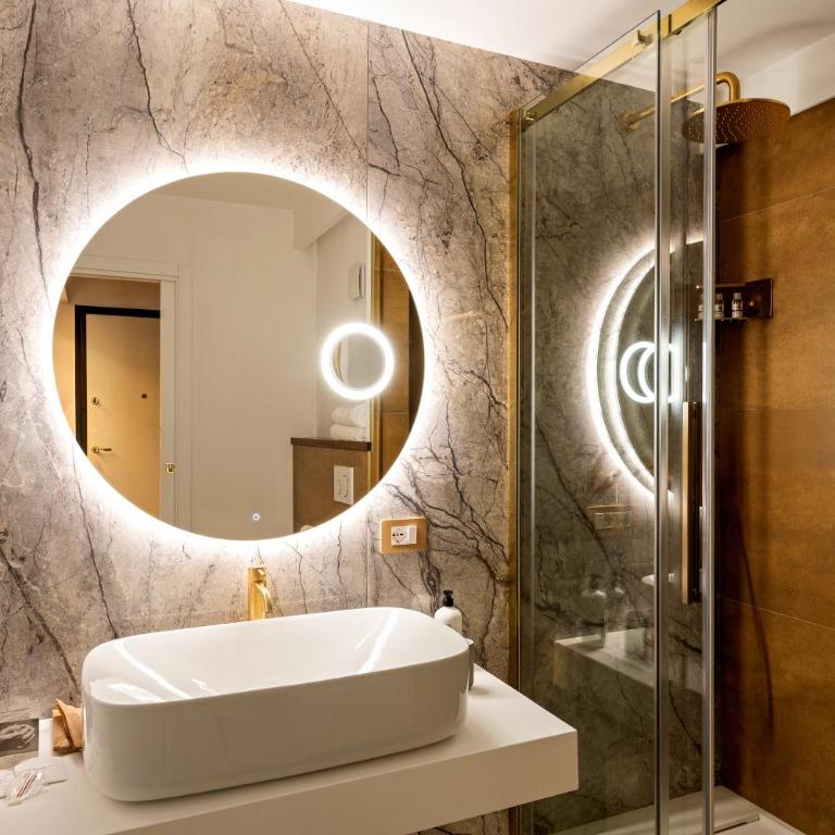 Residenze Chamur Luxury Suites Via Libertà - Habitación Doble con bañera de hidromasaje - 9