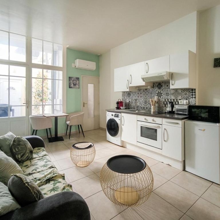 Appartement avec espace détente Balnéothérapie - Apartamento de 1 dormitorio - 10