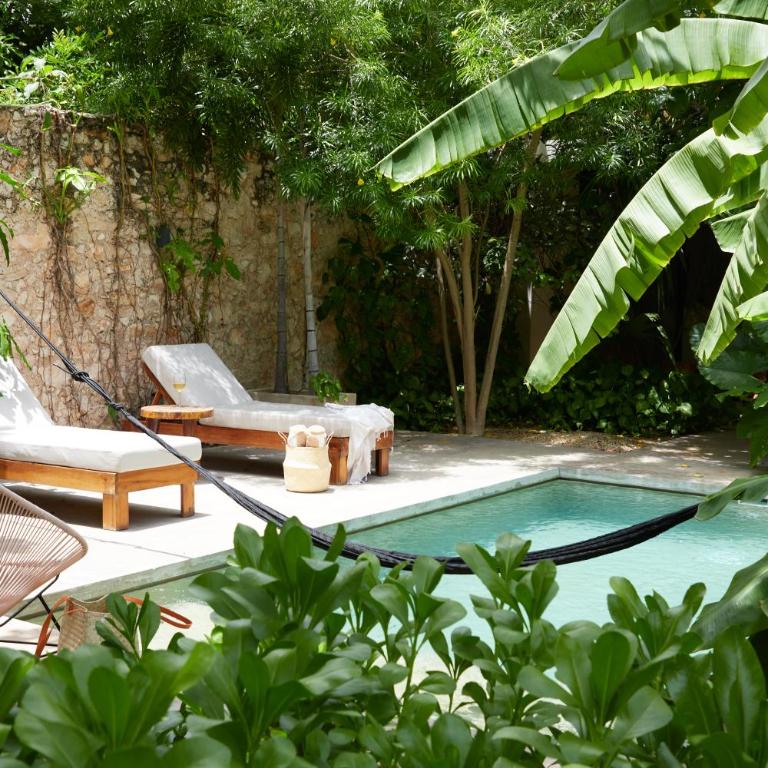 Casa Zunum Stylish gem with pool in Merida Centro - Three-Bedroom Villa - 26