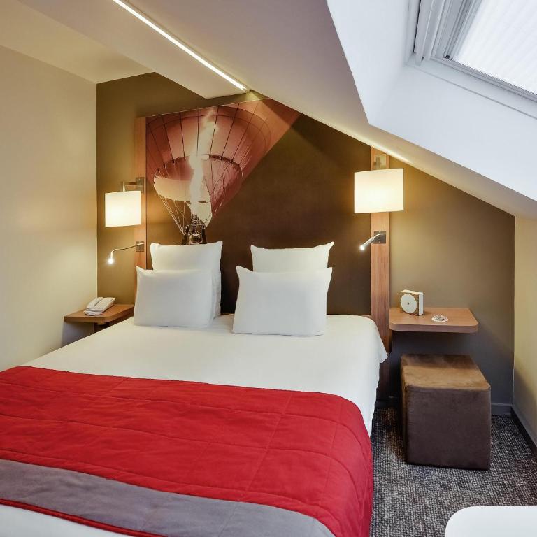 Mercure Vienne Sud Chanas - Superior Familienzimmer mit 1 Doppelbett und 1 Einzelbett – Balkon - 5