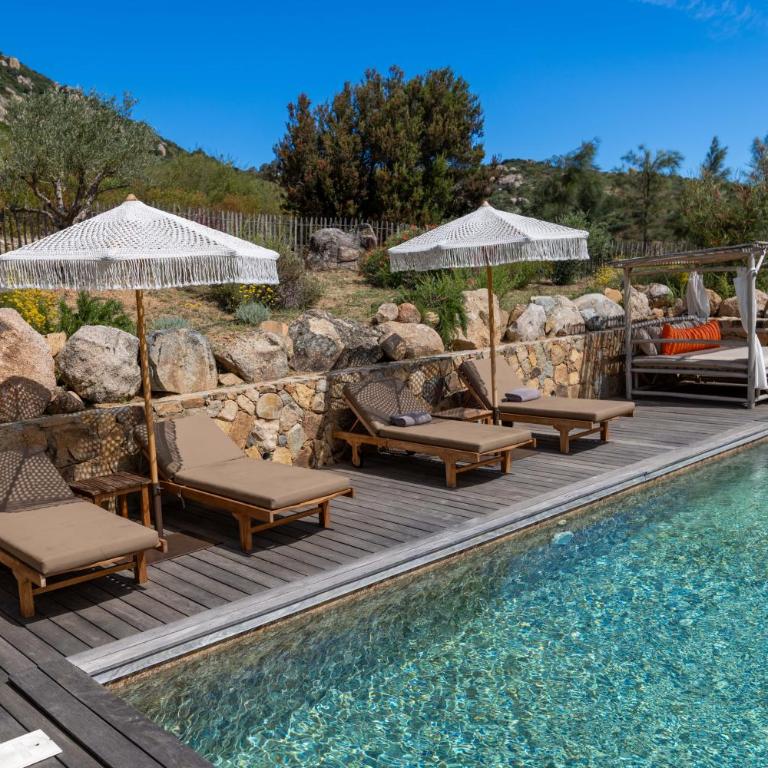 Villa Les Bergeries De Calvi - Villa 1 Chambre avec Piscine Privée - 10
