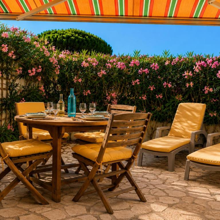 Duplex rénové tout confort avec terrasse ensoleillée - plage à pied - Boucanet - Maison 2 Chambres - 1