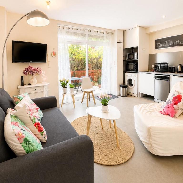 Le Flamant Rose, proche centre-ville avec terrasse - Maison 1 Chambre - 7