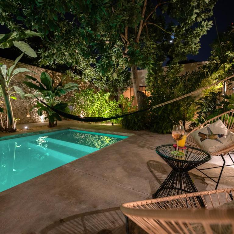 Casa Zunum Stylish gem with pool in Merida Centro - Three-Bedroom Villa - 4