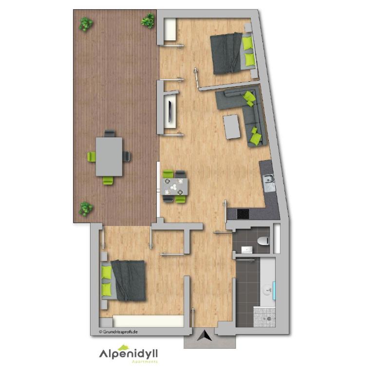 Apartment Galsterberg by Alpenidyll Apartments - Apartment mit Terrasse - 19