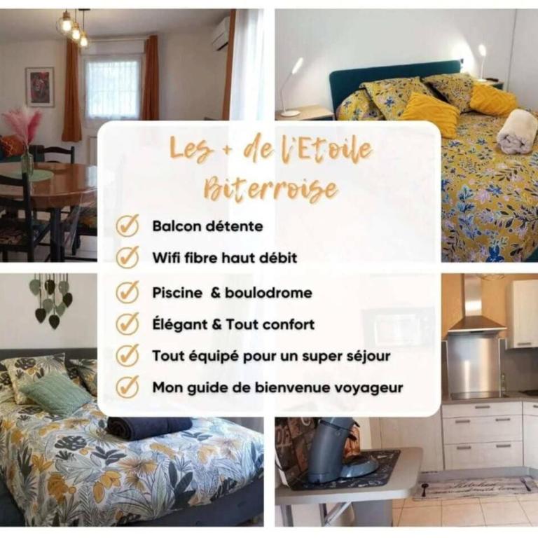L'Etoile Biterroise - Location appartement de vacances - Béziers - Apartment mit 2 Schlafzimmern - 2