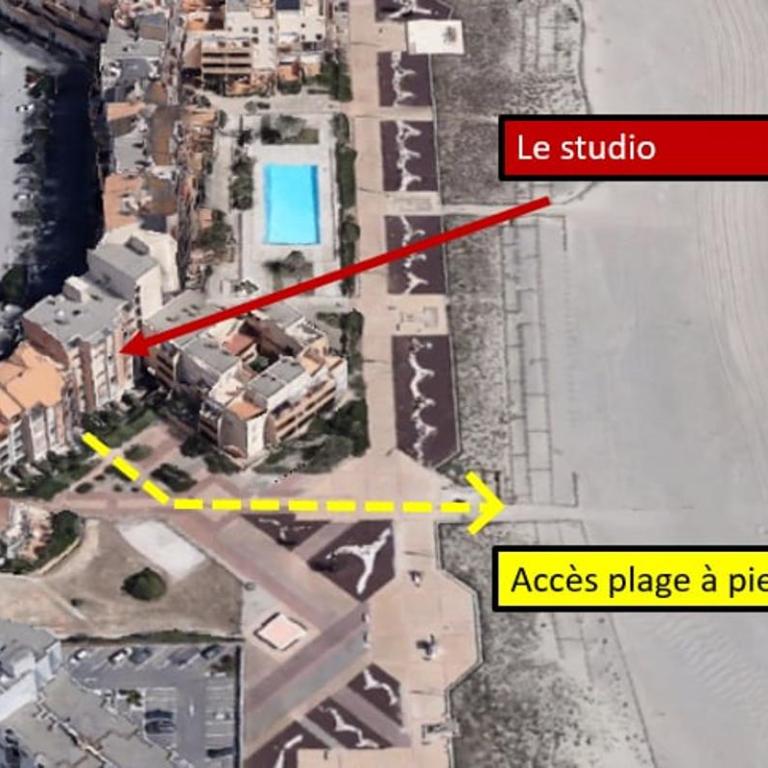 Studio front de mer, Wifi, parking gratuit - Studio mit Meerblick - 2