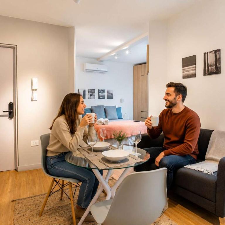 HOM l Wifi AirAcond Cafe Vida Bohemio Lastarria - Apartamento - 1
