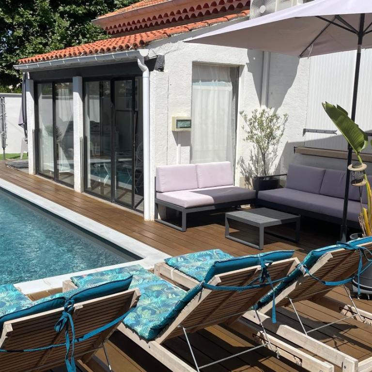Maison de vacances avec piscine privée à La Londe-les-Maures proche des plages - Casa de 3 dormitorios - 2
