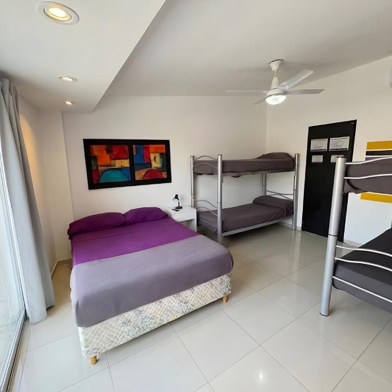 Link Cordoba Hostel - Habitación Cuádruple con terraza - 4