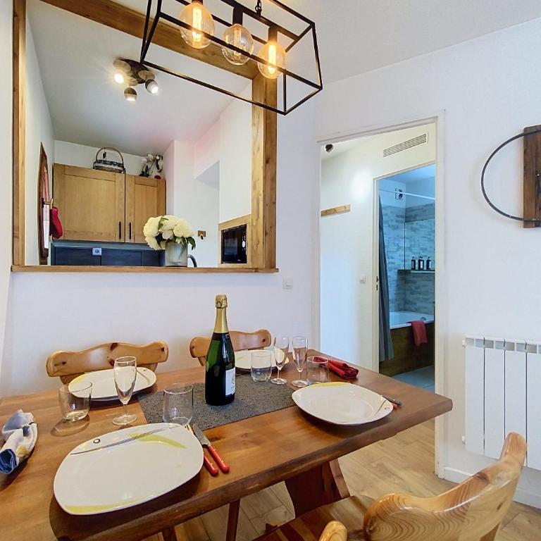 Chamois de Chamonix, Confortable 2 pièces, balcon, parking gratuit - Apartamento con balcón - 44