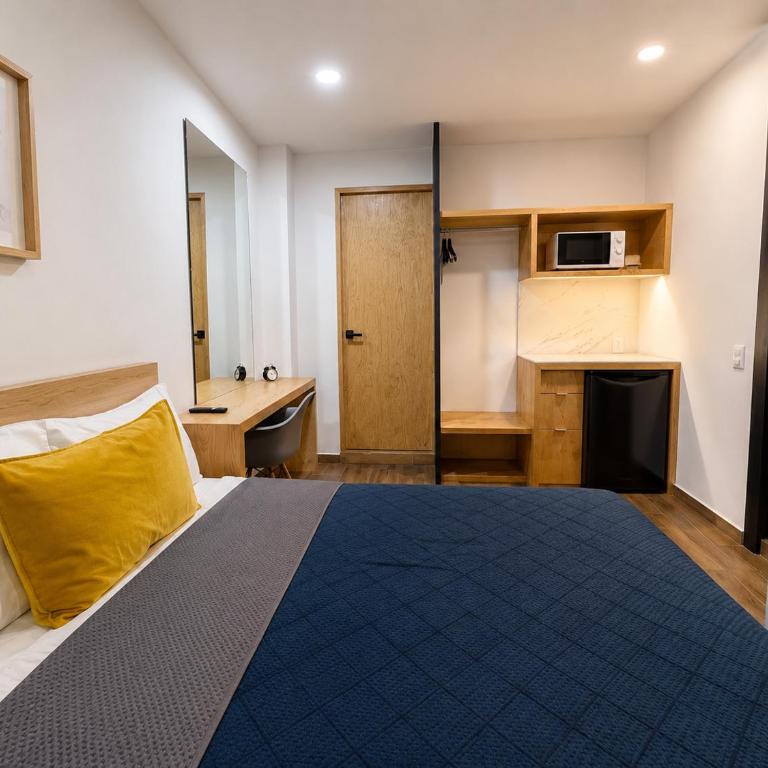 Aloja Rentals Mexico - Habitación Doble con baño privado - 2 camas - 4