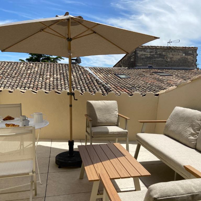 Parenthèse Uzétienne - Studio climatisé tout confort avec terrasse - Appartement 1 Chambre - 4