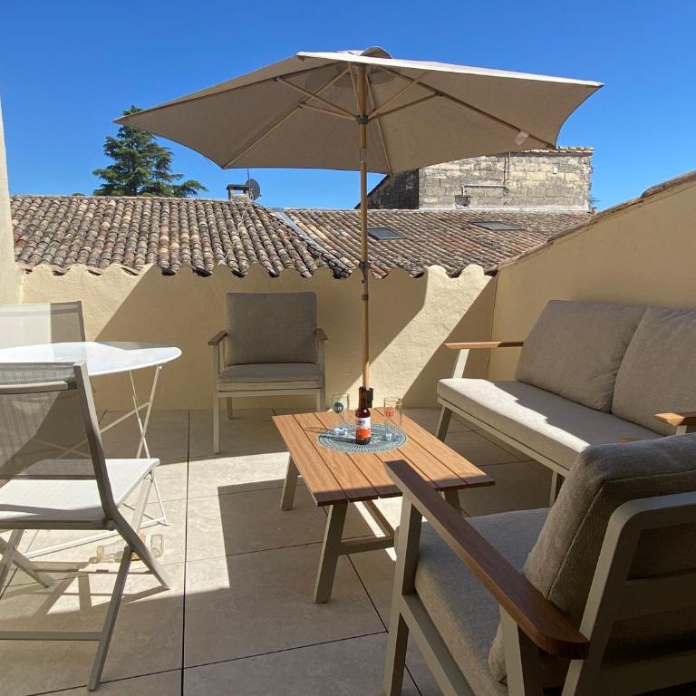 Parenthèse Uzétienne - Studio climatisé tout confort avec terrasse - Appartement 1 Chambre - 9