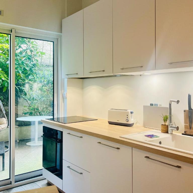 Luxury Garden Apt with AC in Paris 16th - Appartamento con 2 Camere da Letto, Balcone e Terrazza - 3