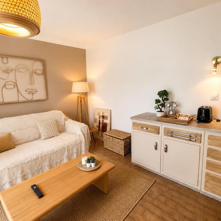 Proche Nice terrasse jardin vue exceptionnelle - Appartement 1 Chambre - 10