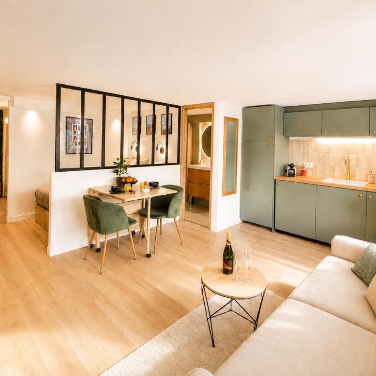 MONACO - MENTON - 4 PERSONS - HYPERCENTER - PARKING - CLIM - FULL RENOVATED - FAST WIFi - Appartement 1 Chambre - 4