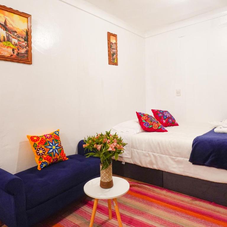 MALLQUICHA Accomodation and tours - Twin Room with Private Bathroom - 23