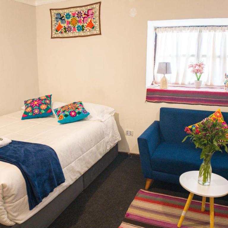 MALLQUICHA Accomodation and tours - Twin Room with Private Bathroom - 5