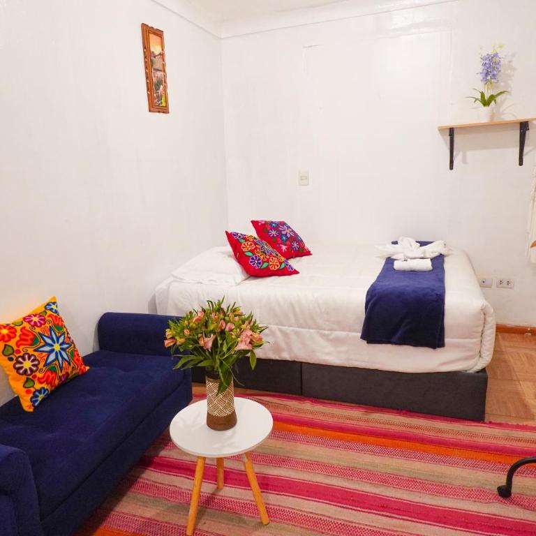 MALLQUICHA Accomodation and tours - Twin Room with Private Bathroom - 14