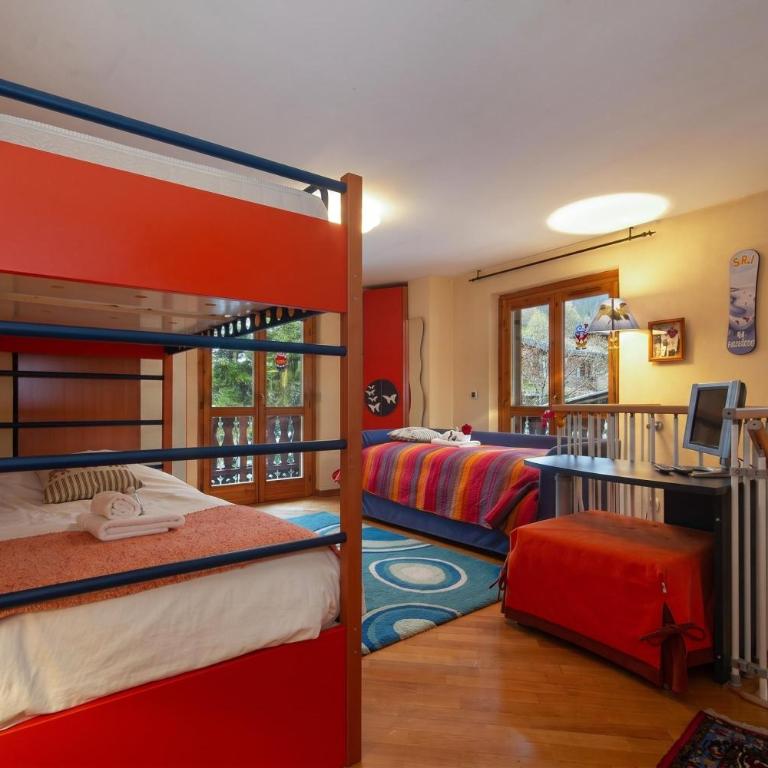 Apt Beauregard1 Family Duplex Parking & near ski - Happy Rentals - Appartement avec Terrasse - 6